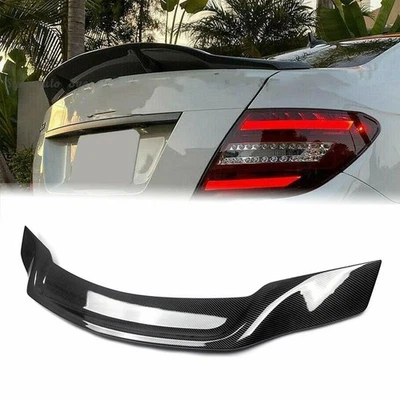 Heckspoiler Spoiler Carbon-Optik Für Mercedes C-Klasse W204 C200 C63 2007-2014 - Bild 1 von 4