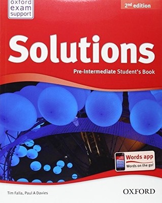 Solutions: Pre-Intermediate: Student's Book, XXX