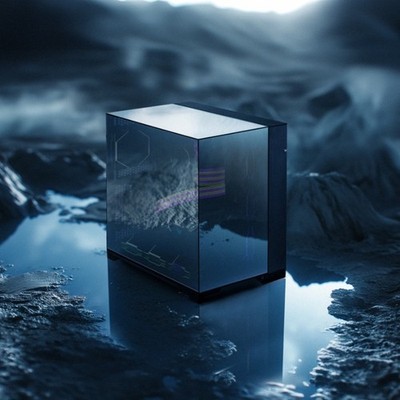 Lian-Li O11 Vision Chrome PC Computer ATX Case O11VC