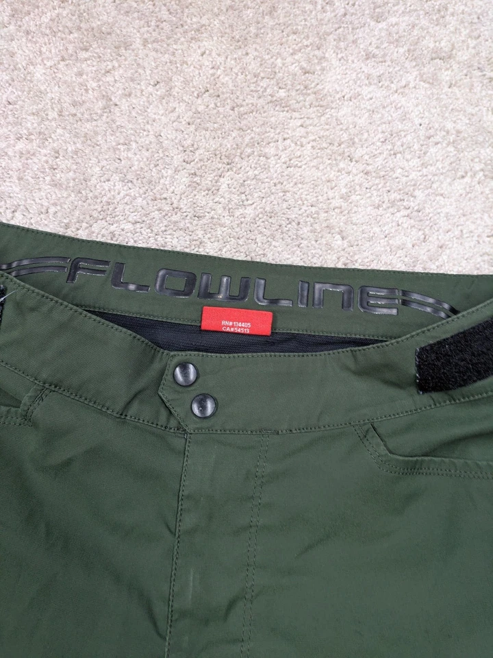 Pantalones Cortos Troy Lee Designs Flowline MTB Para Hombres 32 Bicicleta de Montaña Trail Ciclismo Foto 3 de 4