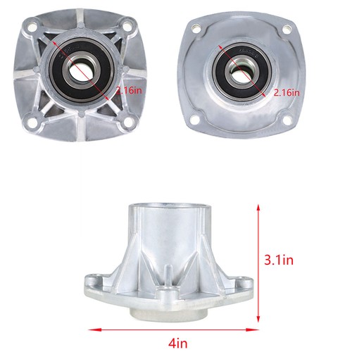 2 Pack Spindle GW1765092 For MTD Troy Bilt 1765092 1769048 1910839 1915280 - Picture 2 of 12