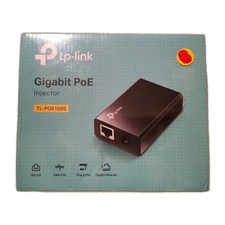 TP-LINK TL-PoE150S Gigabit PoE Injector New Factory Sealed Network Extension