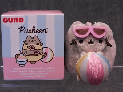 Gund NEW PUSHEEN BEACH BALL Tropical Vacation Blind Box Series 26 Plush Cat