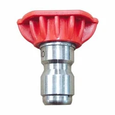 1 PC General Pump 0004 Red 0.25 In. QC Nozzle - 0 Degrees, No. 04