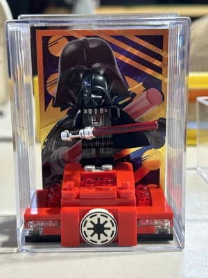 DARTH VADER LEGO Star Wars Minifig sw1273 collectors case with LEGO card - Image 1 of 4