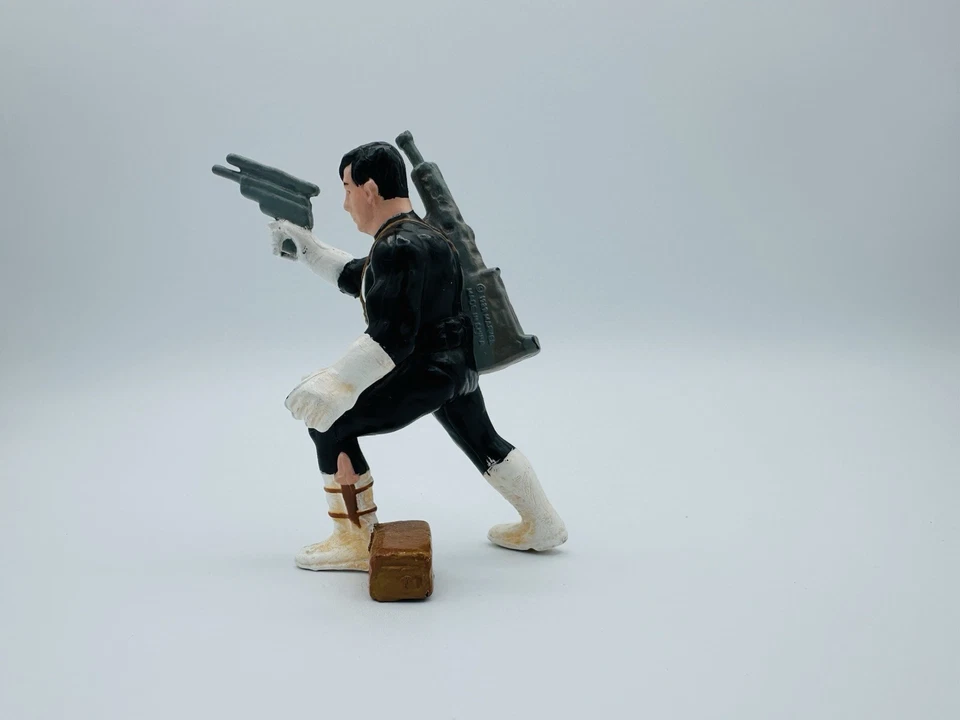 Figura de colección 1990 Marvel Comics Punisher PVC 3,5" por Applause - Spider-Man Foto 2 de 4