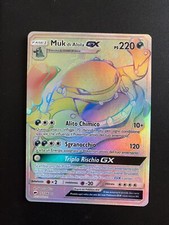 Carta Pokèmon Muk Di Alola Gx Ita Hyper Secret 157/147 Ombre Infuocate Italiano