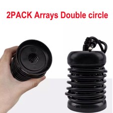 2 PACK Ionic Detox Foot Spa Bath Arrays Round Stainless Steel Array Massager