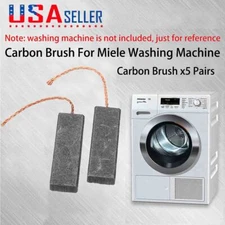 5 Pairs Motor Carbon Brushes For BOSCH WFP3090/12 WFP3091/01 Washing Machine
