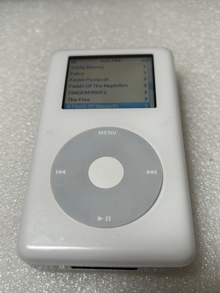 Apple iPod Classic  第４世代　40GB Apple iPod classic 4th Generation White (40 GB) for sale