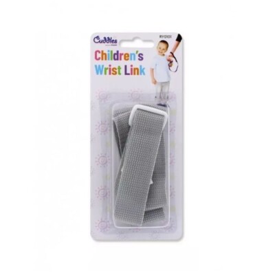 Grau Kinder Handgelenk Link Baby Kind Kleinkind Gurt Sicherheitsglied Zügel Gurt