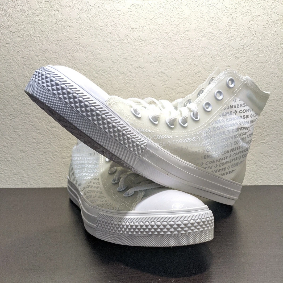 Chuck Taylor All Star High White Mens SZ 8 165609C | eBay