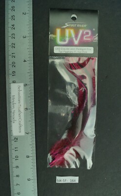 Spirit River UV2 CDL Perdigon Fire Tail FL Hot Pink Saddle Hackles Lot-SF 164