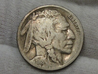 1918-d Buffalo Nickel. #69