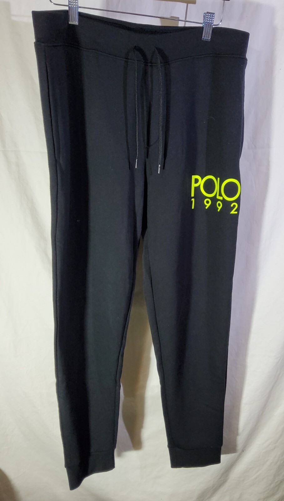 PONY Polo Ralph Lauren 1992 Fleece Joggers 710926980001 Felpa Uomo Large Nera