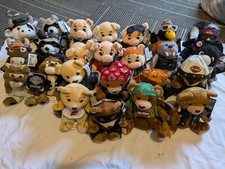 Lot of 24 HARLEY DAVIDSON 1999 Bean Bag Plush 6  /8" w/ Tags READ DESCRIPTION