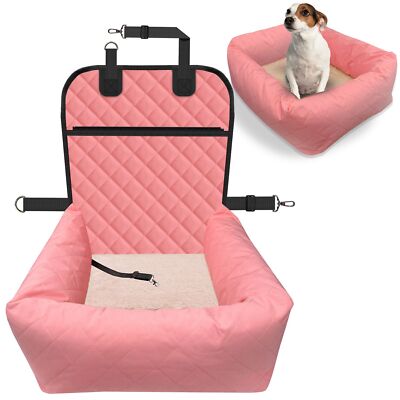 Hundebett Für Auto-Rücksitz – Rutschfeste, Waschbare Matte, 63x137 Cm, Dunkelgrau, Mit PP-Baumwoll-Füllung