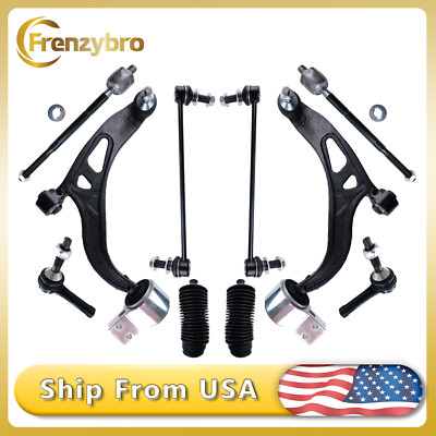 Front Lower Control Arm Ball Joint Tie Rods Boot 10Pcs for 2011-2017 Explorer