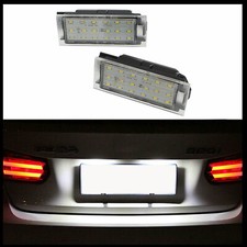 Für Renault Espace IV Laguna Megane II III 2x LED PREMIUM Kennzeichenbeleuchtung