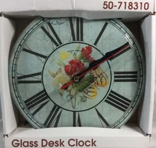 Glass Desk Clock Tower Bridge By My Momentum Brands
