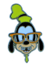 Goofy Nerd Character Collection Individual Pin Disney Trading Pins ~ Brand New