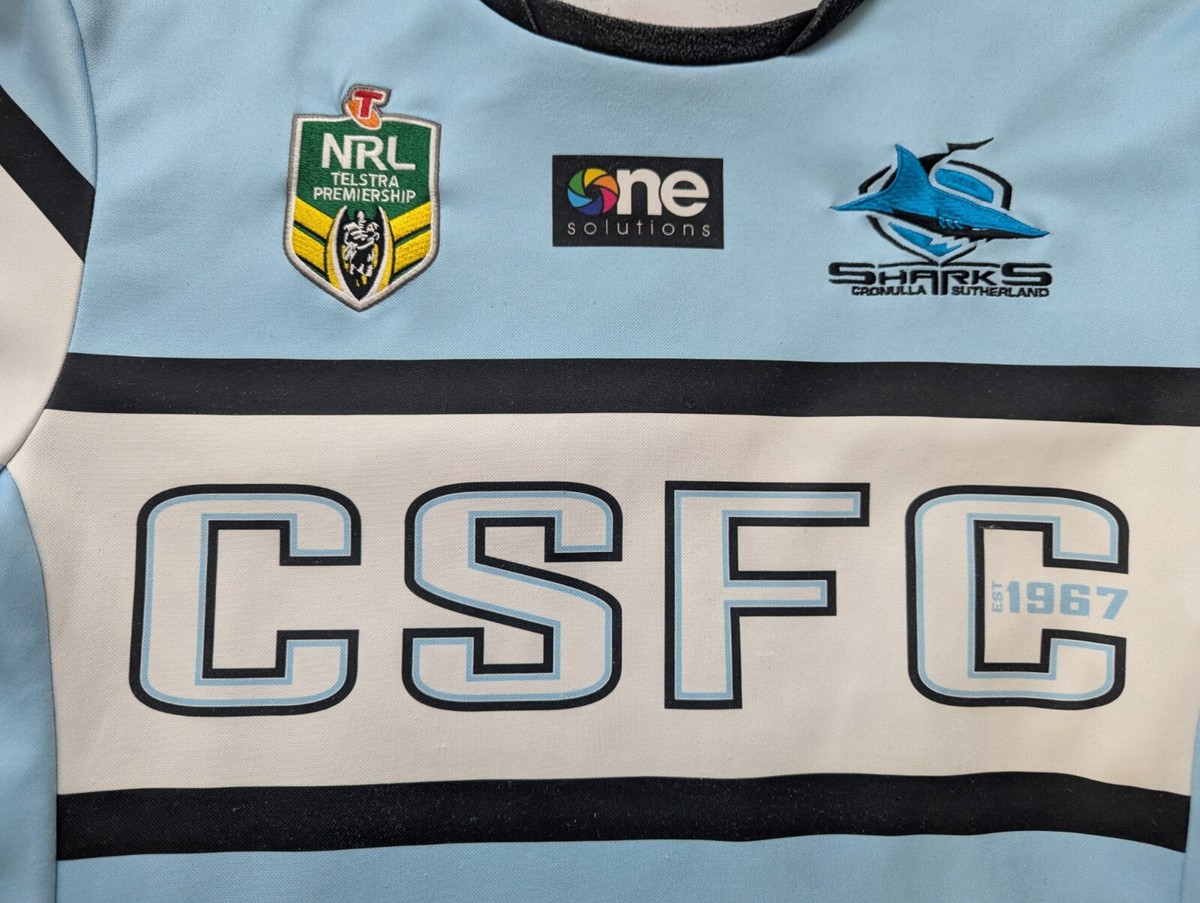 Cronulla Sharks Xblades IRL jersey shirt size XL UK
