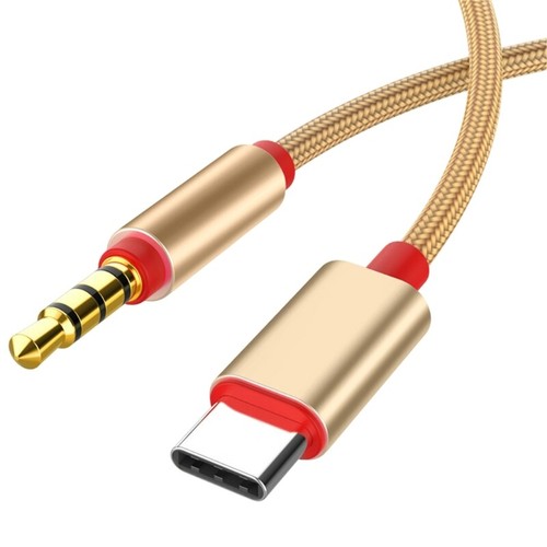 3.28ft Long 3.5mm to USB Type C Microphone Converter Cable Adapter Cord - Afbeelding 5 van 10