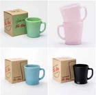 Fire King D Handle  Mug Cup Vintage Milk glass with Box 250ml Japan NEW