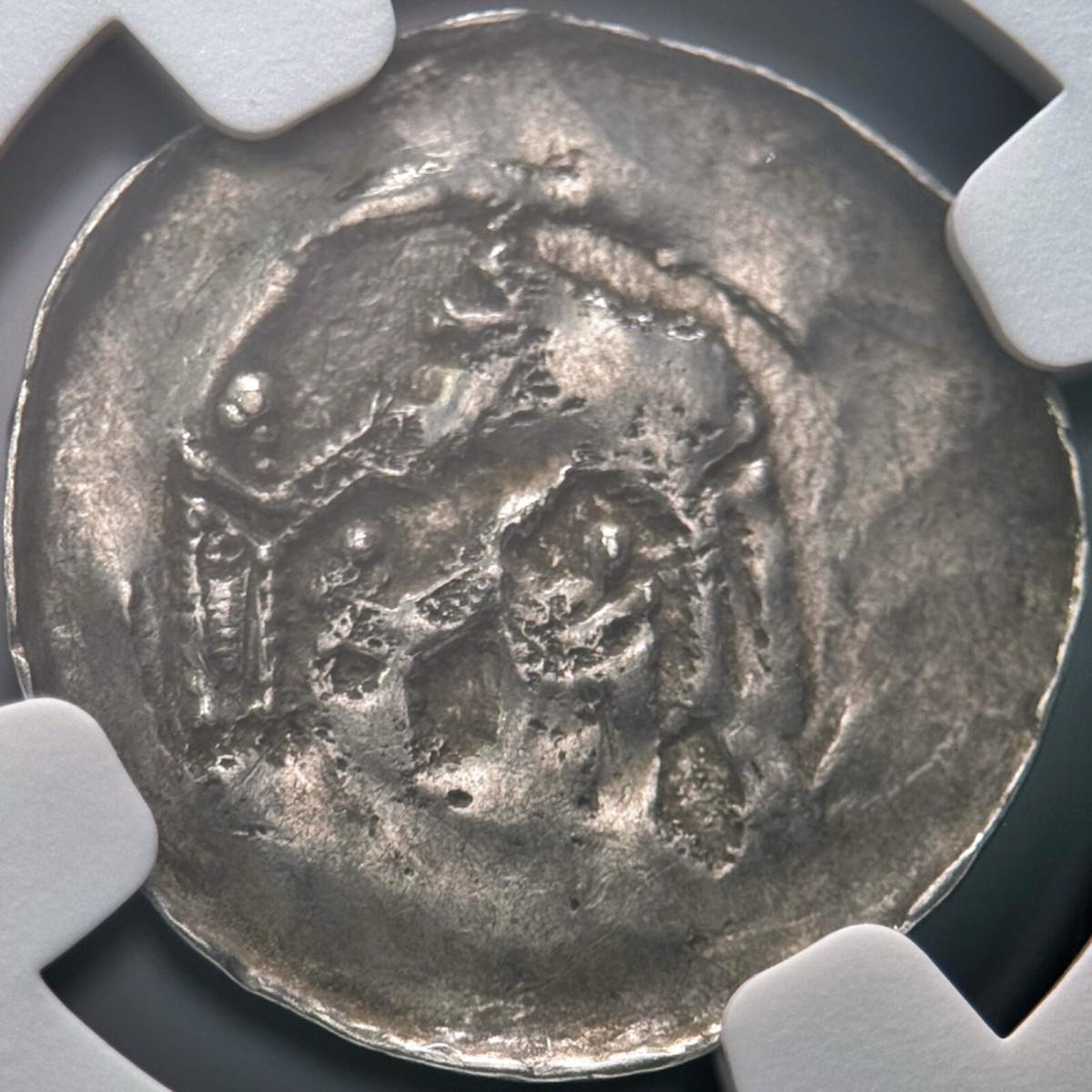 GERMANY. 1140, Denier, Silver - NGC MS61 - Alsace, Strasbourg