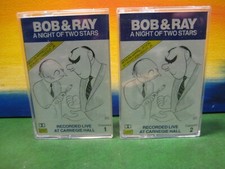 A Night of Two Stars Bob  Ray at Carnegie Hall 2 Cassette Tape Lot Loose No Pkg