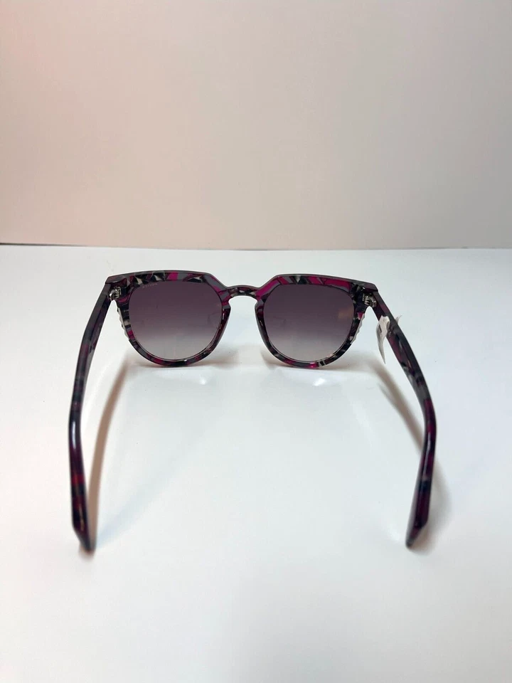 Police SPLD34 粉色玳瑁 OXAY 塑料几何太阳镜镜框 51-22-140 — 第 4/4 张图片