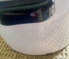 Vintage Farmhouse White Enamelware Black Trim Large Stock Pot Lid Enamel Pot — photo 10