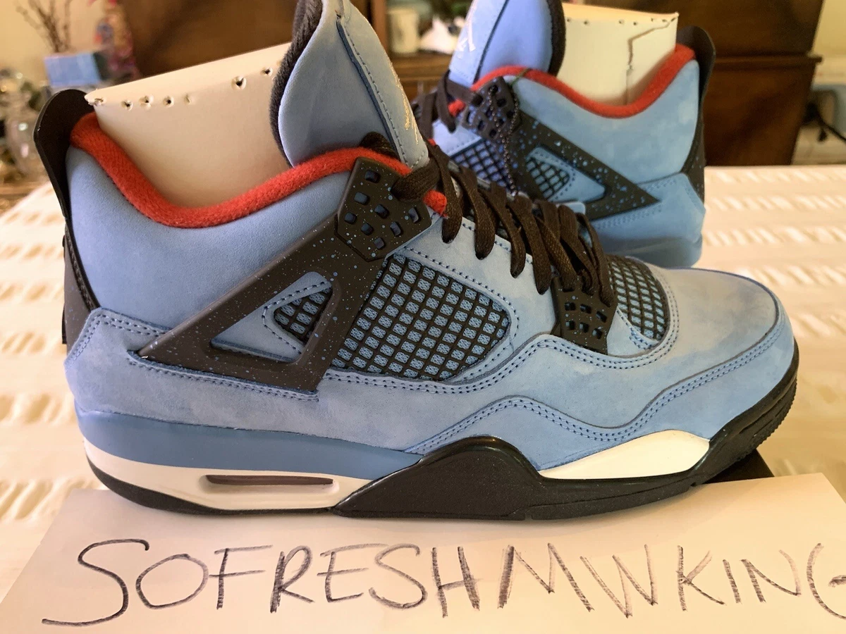 NEW Nike Air Jordan 4 IV Retro Travis Scott Cactus Jack Size 9