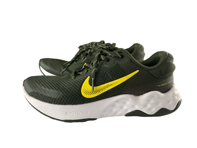 Nike Renew Ride Men’s Olive Green Running Sneakers Size