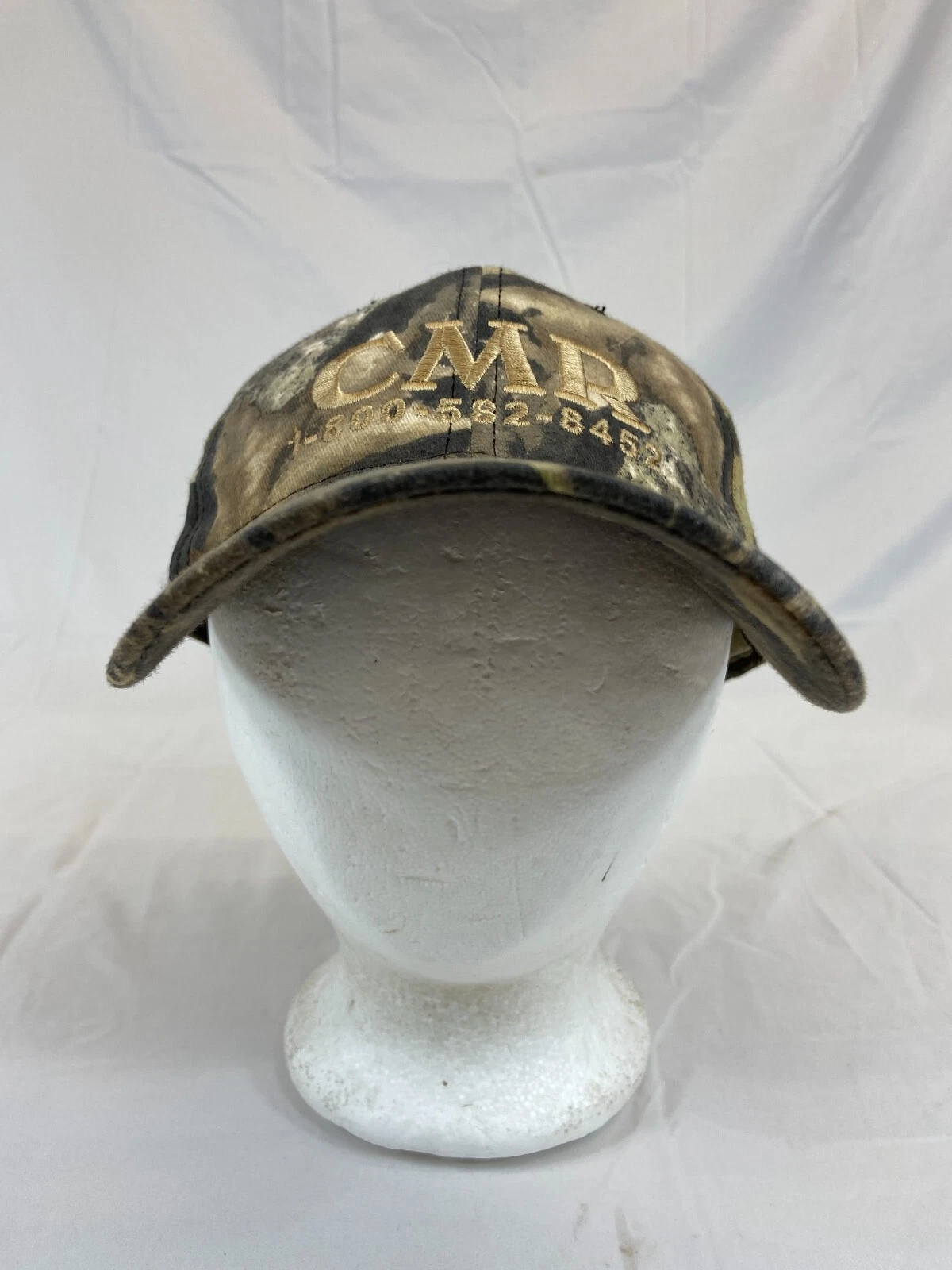 CMR Camouflage Baseball Cap Strapback Hat Mossy Oak Outdoor Hunting Green OSFM