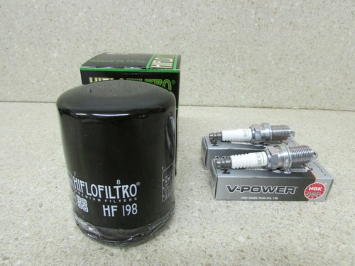 NEW 09-14 POLARIS RZR 800 UTV TUNE UP KIT OIL FILTER SPARK PLUGS BKR7E