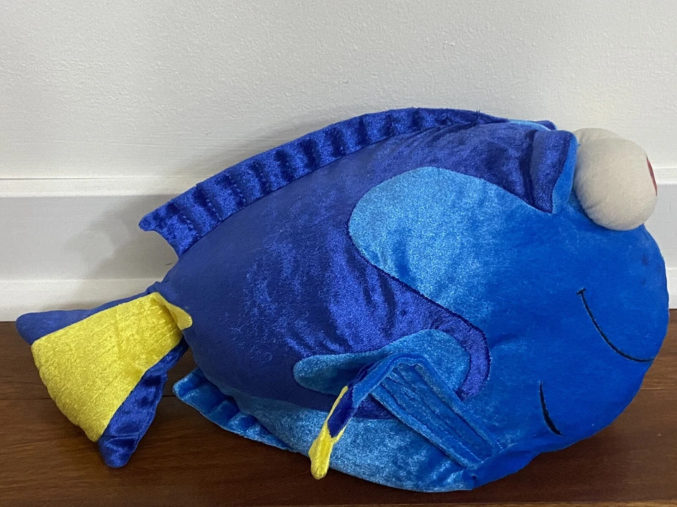 DISNEY STORE 14" Peluche ENCONTRAR NEMO Núcleo Azul DORY FISH Juguete de Peluche Grande Foto 2 de 4