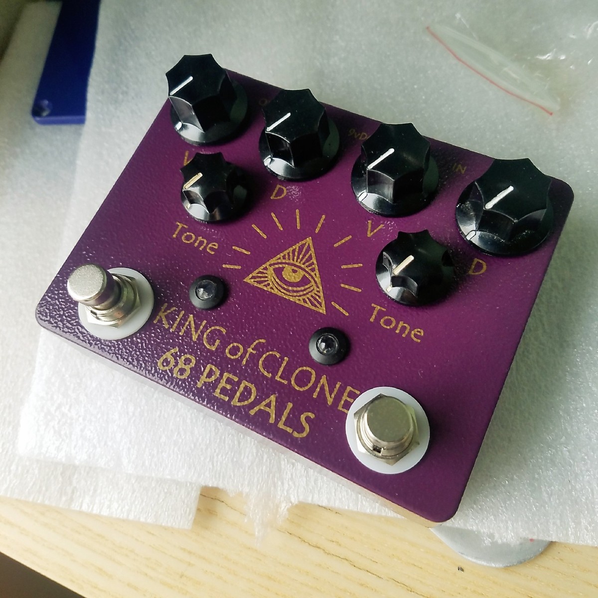 New 68 pedals King Of Clone Overdrive KOT King Of Tone New 68 pedals King Of Clone Overdrive KOT King Of Tone