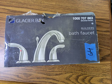Glacier Bay 2-Handle High-Arc Bathroom Faucet - Brushed Nickel 1000 707 863 NEW