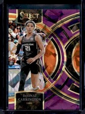 2024 Panini Select WNBA - DiJonai Carrington #194 Purple Ice Prizm /149