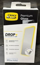 Genuine Otterbox Apple iPhone 15 Pro (6.1") Premium Glass Screen Protector