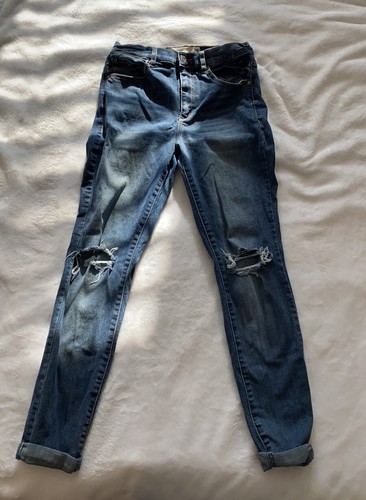 Women's Garage Denim Distressed Ripped 