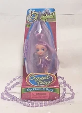 Ja-Ru Inc Magical Treasures Crystal Fairy Necklace and Ring #2429 Ages 4+