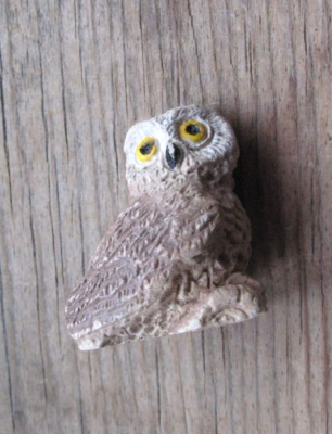 Vintage Barn Owl 1.25