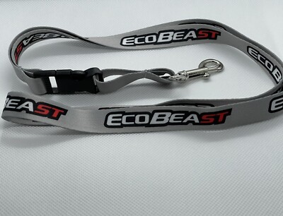 EcoBeaST Ford Ecoboost Lanyard, Edge, Focus,Fiesta,Explorer, ST, Free Shipping!