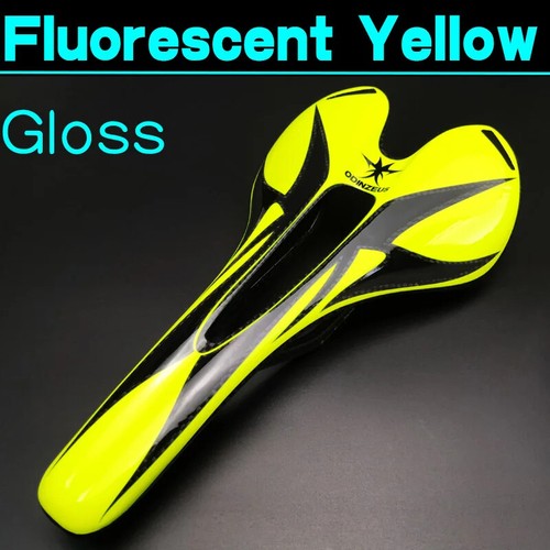 Mountain/Road Bike Front Seat Carbon Fiber Bike Saddle Cushion 3K Gloss/Matte - Picture 17 of 48