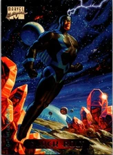 1994 Fleer Marvel Masterpieces Hildebrandt Brothers #5 Black Bolt