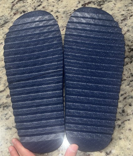 Quiksilver Cloudbreak Slides Herren 11 Hausschuhe Sandalen Navy Blau Schuhe - Bild 7 von 7
