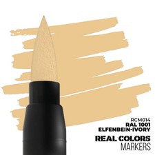 AK Interactive RCM014 Real Colors Markers RAL 1001 Elfenbein-Ivory