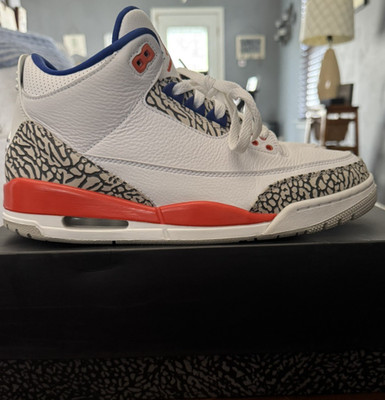 Size 10 - Air Jordan 3 Retro Knicks Playoffs 